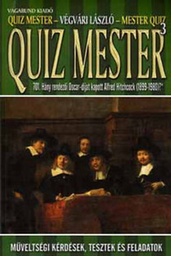 Végvári László: Quiz mester – Mesterquiz III ANtikvár